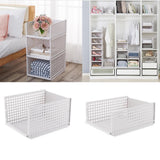 Maxbell Multifunctional Cube Organizer Stackable Plastic Cube Storage Shelves 42.5X33X25cm