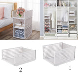 Maxbell Multifunctional Cube Organizer Stackable Plastic Cube Storage Shelves 42.5X33X25cm