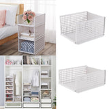 Maxbell Multifunctional Cube Organizer Stackable Plastic Cube Storage Shelves 42.5X33X25cm