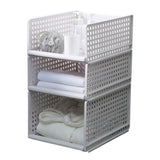 Maxbell Multifunctional Cube Organizer Stackable Plastic Cube Storage Shelves 42.5X33X25cm