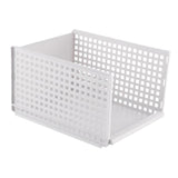 Maxbell Multifunctional Cube Organizer Stackable Plastic Cube Storage Shelves 42.5X33X25cm