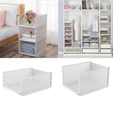 Maxbell Multifunctional Cube Organizer Stackable Plastic Cube Storage Shelves 42.5X33X25cm