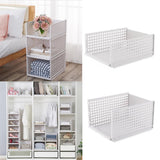 Maxbell Multifunctional Cube Organizer Stackable Plastic Cube Storage Shelves 42.5X33X25cm