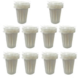 Maxbell 50 Pcs Coffee Compatible Disposable Filters Reusable Basket Filter 58X63mm