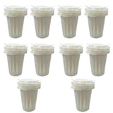 Maxbell 50 Pcs Coffee Compatible Disposable Filters Reusable Basket Filter 58X63mm