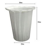 Maxbell 50 Pcs Coffee Compatible Disposable Filters Reusable Basket Filter 58X63mm