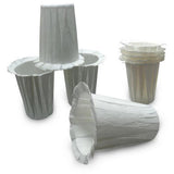 Maxbell 50 Pcs Coffee Compatible Disposable Filters Reusable Basket Filter 58X63mm