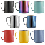 Maxbell Espresso Milk Frothing Pitcher Stainless Latte Art Coffee Jug Silver