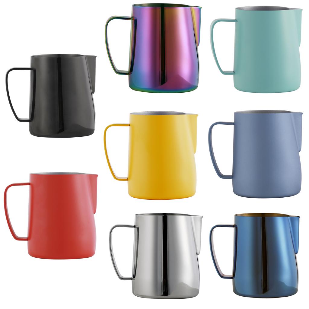 Maxbell Espresso Milk Frothing Pitcher Stainless Latte Art Coffee Jug Silver