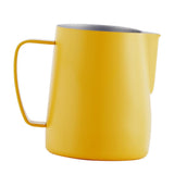 Maxbell Espresso Milk Frothing Pitcher Stainless Latte Art Coffee Jug Yellow