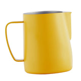 Maxbell Espresso Milk Frothing Pitcher Stainless Latte Art Coffee Jug Yellow