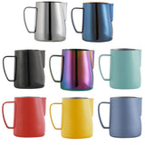 Maxbell Stainless Steel Coffee Frothing Milk Latte Jug Pitcher 600ml Silver