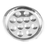 Maxbell Stainless Steel Snail Mushroom Escargot Baking Plate Dishes 247X217mm