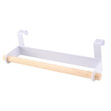 Maxbell Bathroom Towel Rack Kitchen Tissue Holder Over Door Hanger Type 1 White