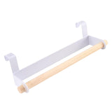 Maxbell Bathroom Towel Rack Kitchen Tissue Holder Over Door Hanger Type 1 White