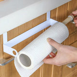 Maxbell Bathroom Towel Rack Kitchen Tissue Holder Over Door Hanger Type 1 White