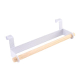 Maxbell Bathroom Towel Rack Kitchen Tissue Holder Over Door Hanger Type 1 White
