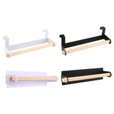 Maxbell Bathroom Towel Rack Kitchen Tissue Holder Over Door Hanger Type 1 White