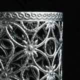 Maxbell Make-up Brush Pot Lollipop Holder Vintage Style Pen Storage Wedding Silver