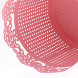Maxbell Lace Dessert Holder Lolipop Cake Stand Candy Basket Wedding Party Pink