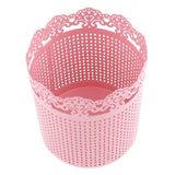 Maxbell Lace Dessert Holder Lolipop Cake Stand Candy Basket Wedding Party Pink