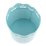 Maxbell Lace Dessert Holder Lolipop Cake Stand Candy Basket Wedding Party Blue