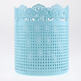 Maxbell Lace Dessert Holder Lolipop Cake Stand Candy Basket Wedding Party Blue