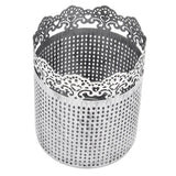 Maxbell Lace Dessert Holder Lolipop Cake Stand Candy Basket Wedding Party Silver