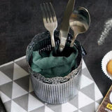 Maxbell Lace Dessert Holder Lolipop Cake Stand Candy Basket Wedding Party Silver