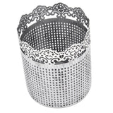 Maxbell Lace Dessert Holder Lolipop Cake Stand Candy Basket Wedding Party Silver