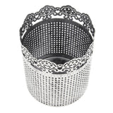 Maxbell Lace Dessert Holder Lolipop Cake Stand Candy Basket Wedding Party Silver