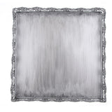 Maxbell Hollow Lace Cake Stand Square Metal Fruit Plate Wedding Party Home Decor M