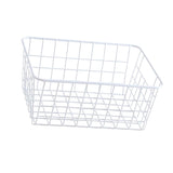 Maxbell iron basket bathroom box kitchen storage basket White without interlining