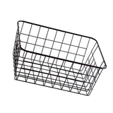 Maxbell iron basket bathroom box kitchen storage basket Black without interlining