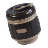 Maxbell Travel Silicone Foldable 380ml Water Coffee Tea Drinking Mug Brown