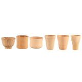 Maxbell Wood Cup Handmade Wood Coffee Tea Beer Juice Milk Drink Tumbler Mug A 60ml