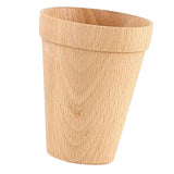 Maxbell Wood Cup Handmade Wood Coffee Tea Beer Juice Milk Drink Tumbler Mug D 200ml