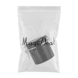Maxbell 800ml Airtight Stainless Steel Coffee Storage Jar/Container/Pot/Tub Black