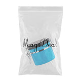 Maxbell 800ml Airtight Stainless Steel Coffee Storage Jar/Container/Pot/Tub Blue