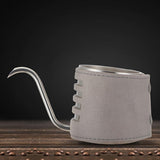 Maxbell Coffee Pot Stainless Pour Over Hand Drip Long Narrow Spout Kettle Gray