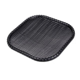 Maxbell Rattan Food Serving Tray Wicker Water Drink Platter Square Dish Plate 12inch