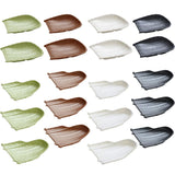 Maxbell Rattan Wicker Basket Hand Knitting Box Woven Container Vintage Green 28cm