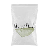 Maxbell Rattan Wicker Basket Hand Knitting Box Woven Container Vintage Green 30cm