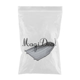 Maxbell Rattan Wicker Basket Hand Knitting Box Woven Container Vintage Black 30cm