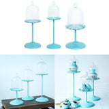 Maxbell Mini Cake Stand Cupcake Favor Wedding Container Plastic Candy Box Low