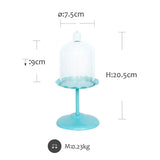 Maxbell Mini Cake Stand Cupcake Favor Wedding Container Plastic Candy Box Low