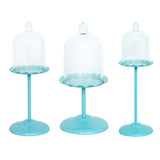 Maxbell Mini Cake Stand Cupcake Favor Wedding Container Plastic Candy Box Low