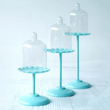 Maxbell Mini Cake Stand Cupcake Favor Wedding Container Plastic Candy Box Low