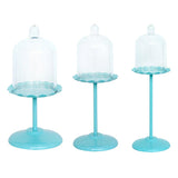 Maxbell Mini Cake Stand Cupcake Favor Wedding Container Plastic Candy Box Low