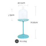 Maxbell Mini Cake Stand Cupcake Favor Wedding Container Plastic Candy Box Medium